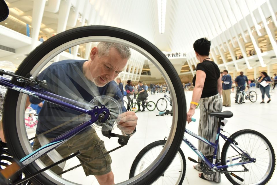 The 9/11 Day of Service & Remembrance Bike Build