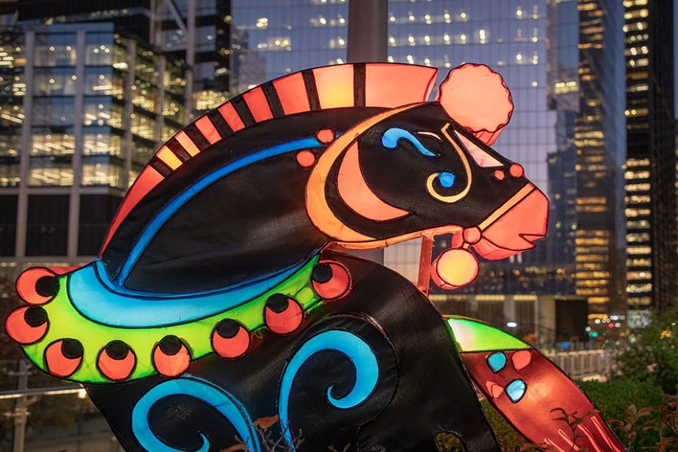 NYC Winter Lantern Festival WTC Pop-up