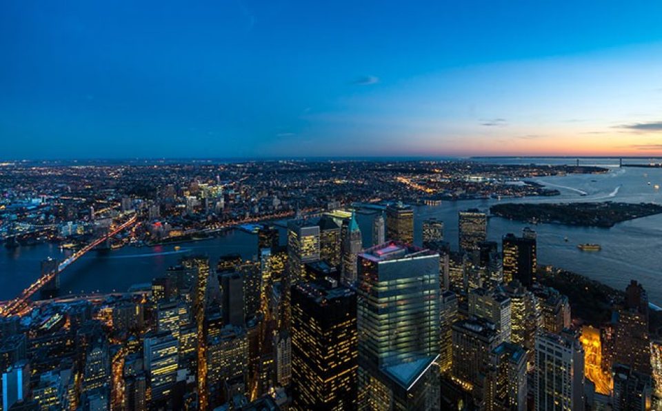 Up, Up & Away Yoga at One World Observatory