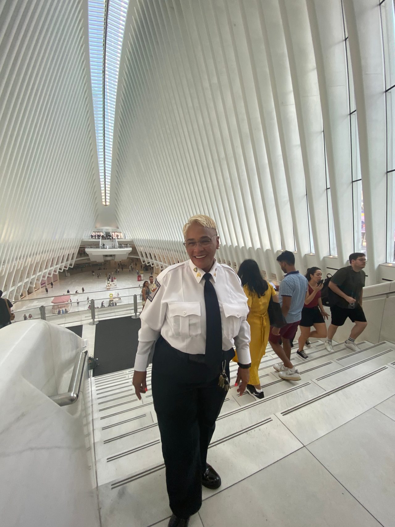 WTC employee in oculus