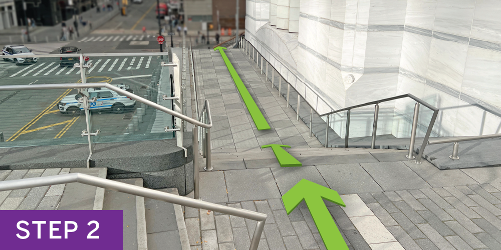 wayfinding from liberty parkk